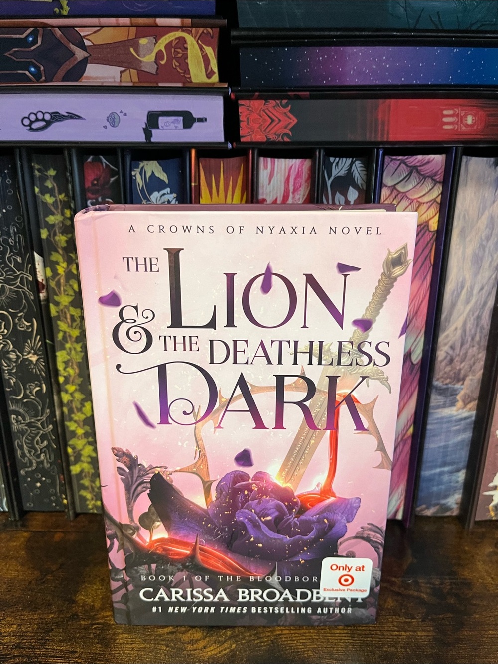 The Lion & The Deathless Dark by Carissa Broadbent Target Exclusive
